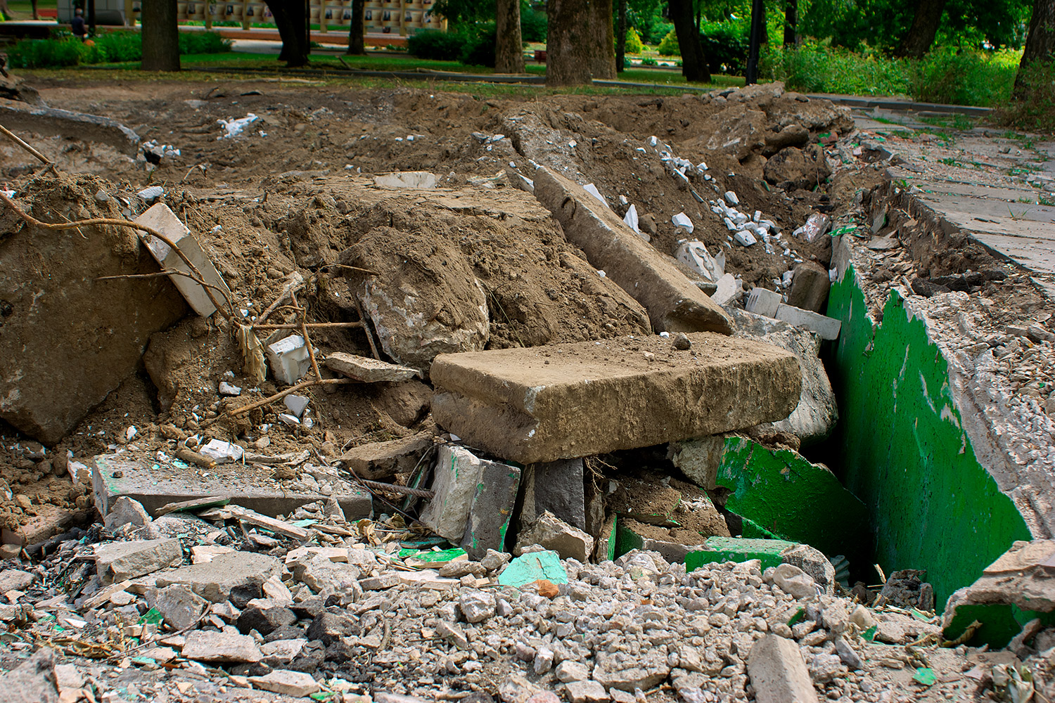 В Витебске снесли последний бесплатный городской туалет. Фото Сергея Серебро