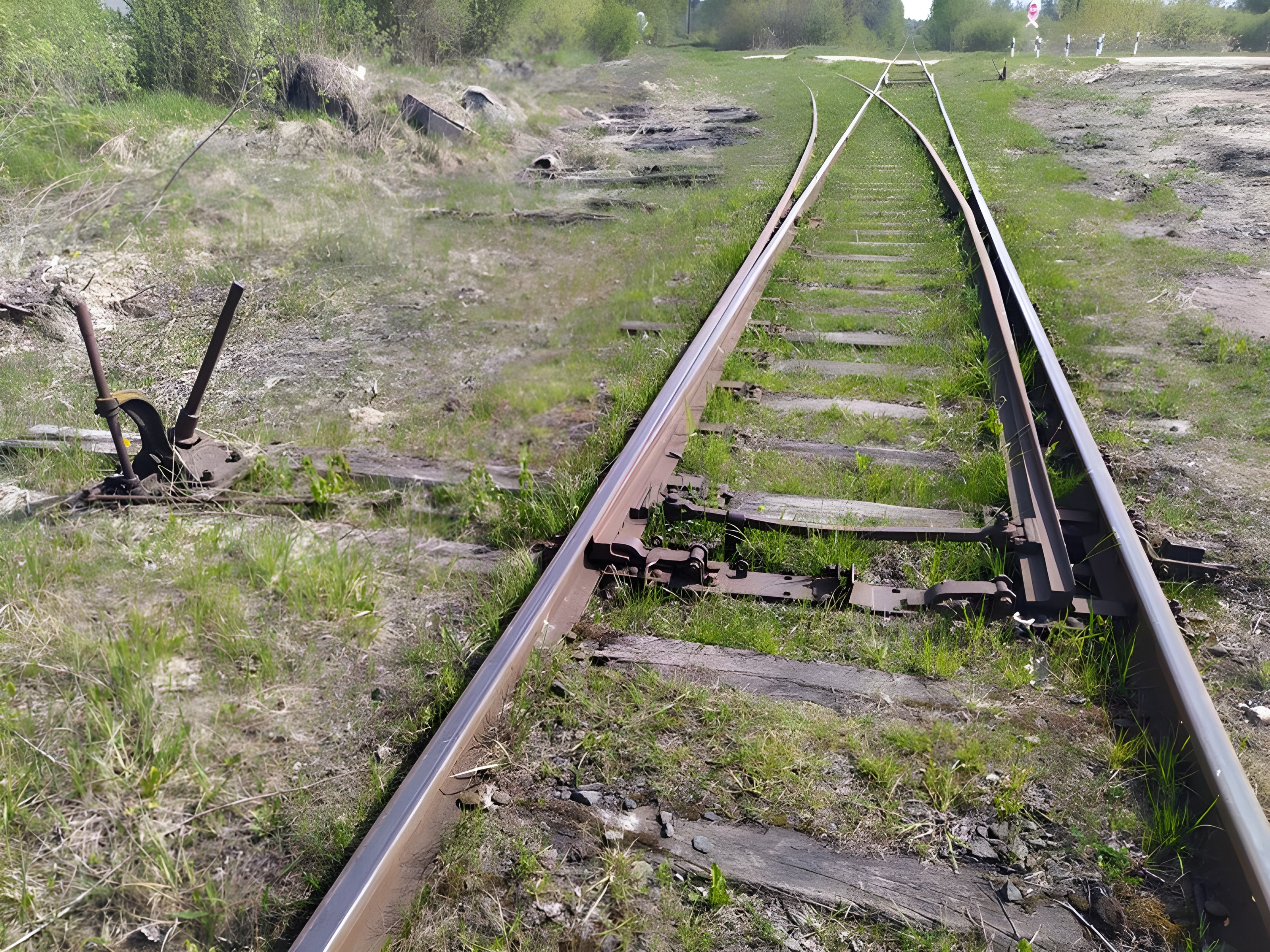 Отрезок железной дороги выставлен на торги в Витебской области. Где он находится?
