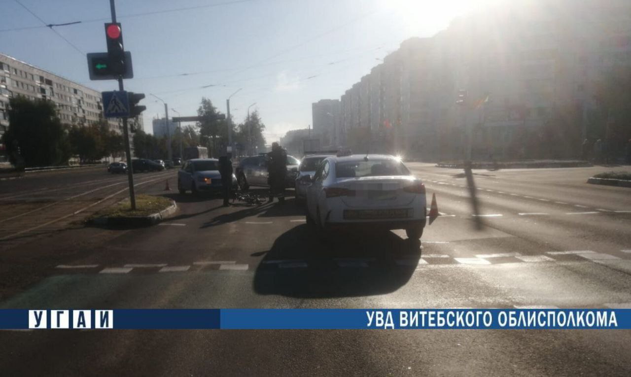 В Витебске сбили пожилого велосипедиста, ГАИ ищет очевидцев ДТП
