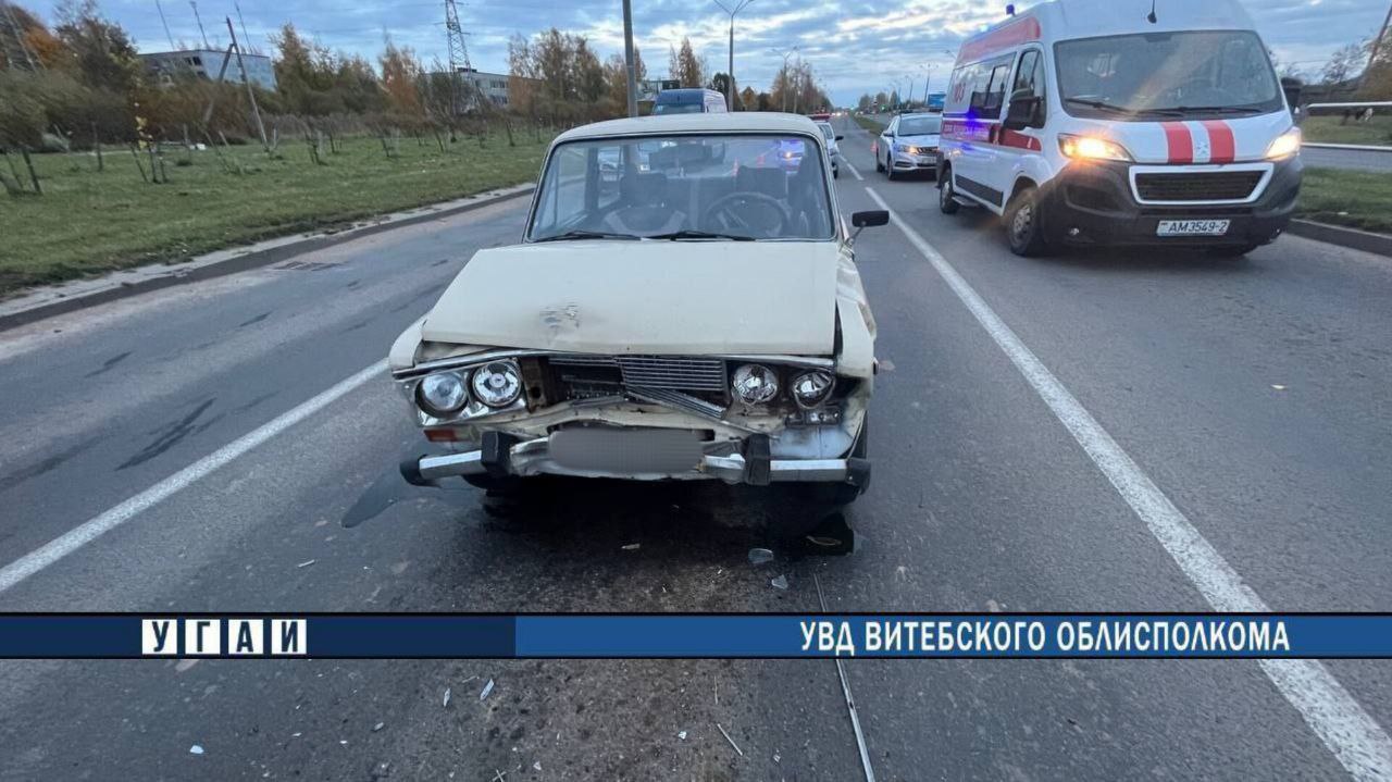 В Витебске пострадал 79-летний водитель «шестерки», который «догнал» резко  затормозивший автомобиль | Народные новости Витебска