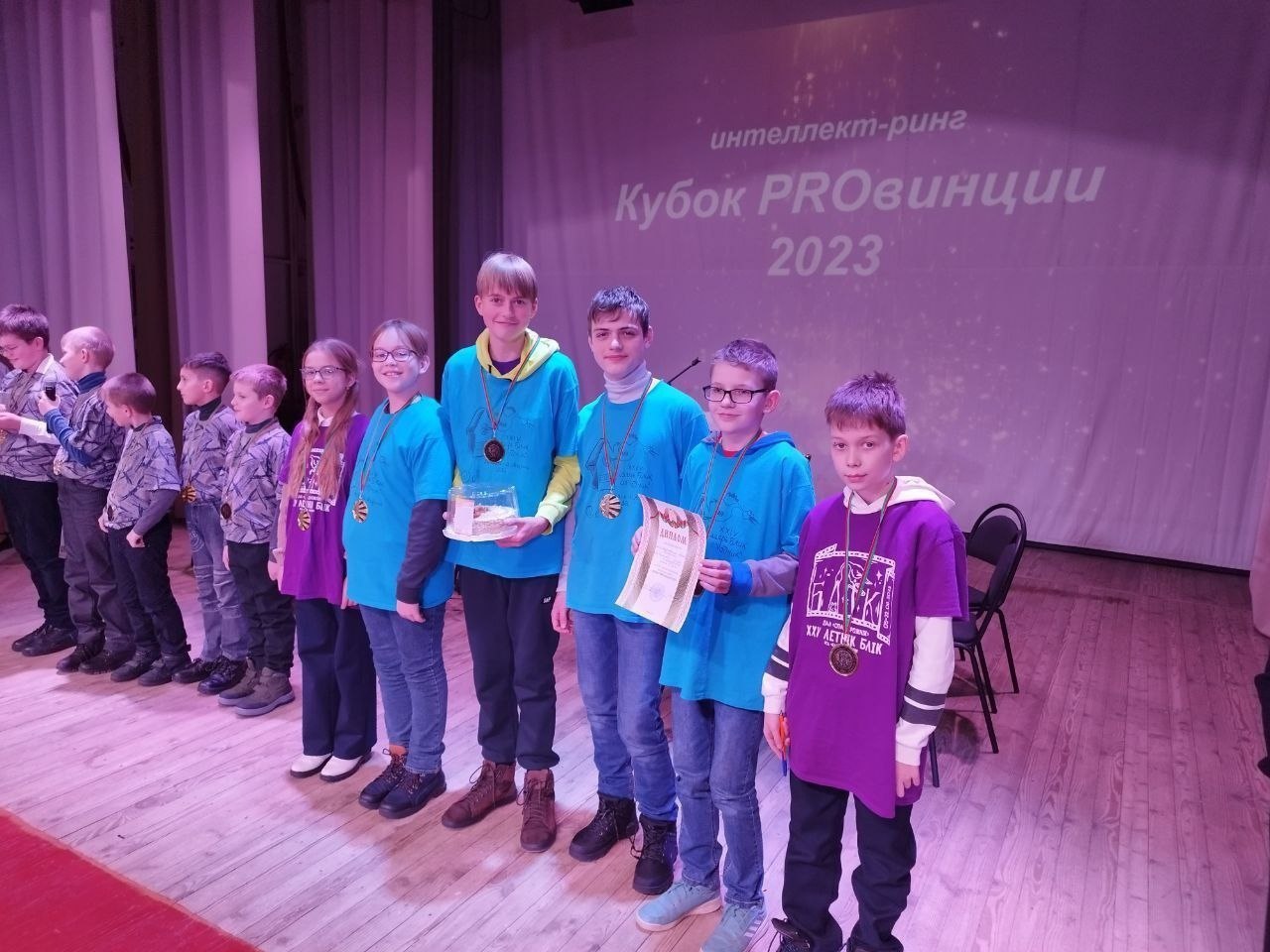 Ученики гимназии №2 Витебска заняли первое место на республиканском интеллект-ринге «Кубок PROвинции»