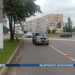 В Орше внедорожник на пешеходном переходе сбил девочку на велосипеде