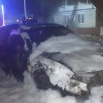 Молодой парень получил сильные ожоги, пытаясь вывести автомобиль из горящего гаража в Ушачах